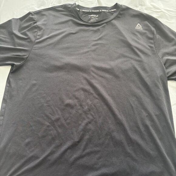 Reebok SpeedWick Short Sleeve Size XL Black EUC - Picture 5 of 8
